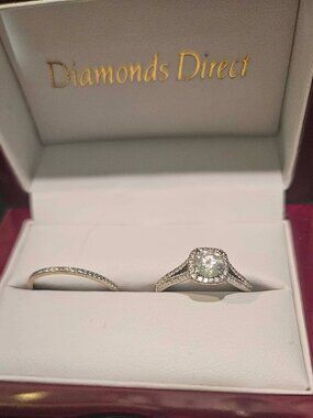 Diamonds Direct Wedding Ring Set